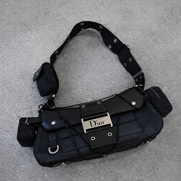 크리스찬 디올 스트릿 시크 콜럼버스 숄더백