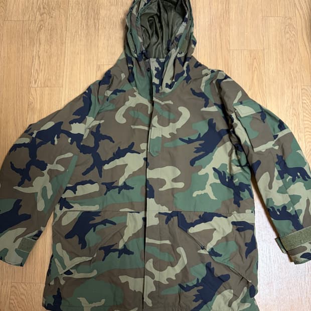 [M-R] 미군 고어텍스 야상 점퍼 카모 우드랜드