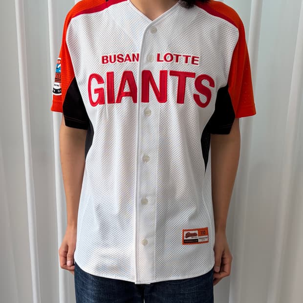 [2XL]롯데 자이언츠 프로페셔널 강민호 야구 유니폼