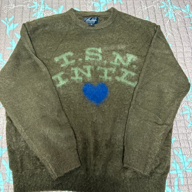 디스이즈네버댓 니트 브라운 s