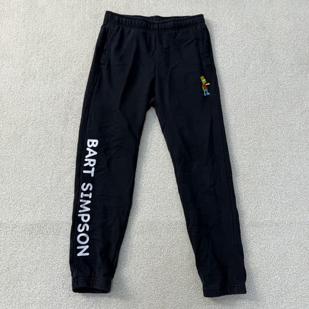 [70] 벤셔먼 심슨 바트 블랙 조거팬츠 0102T1