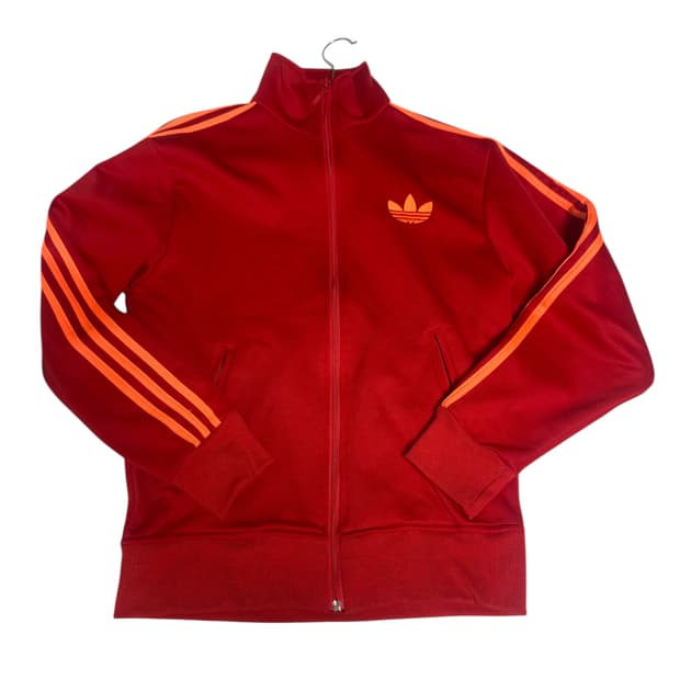 Adidas Red Track Top (Trefoil)