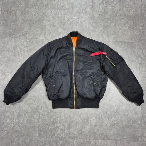 ALPHA INDUSTRIES 블루종 