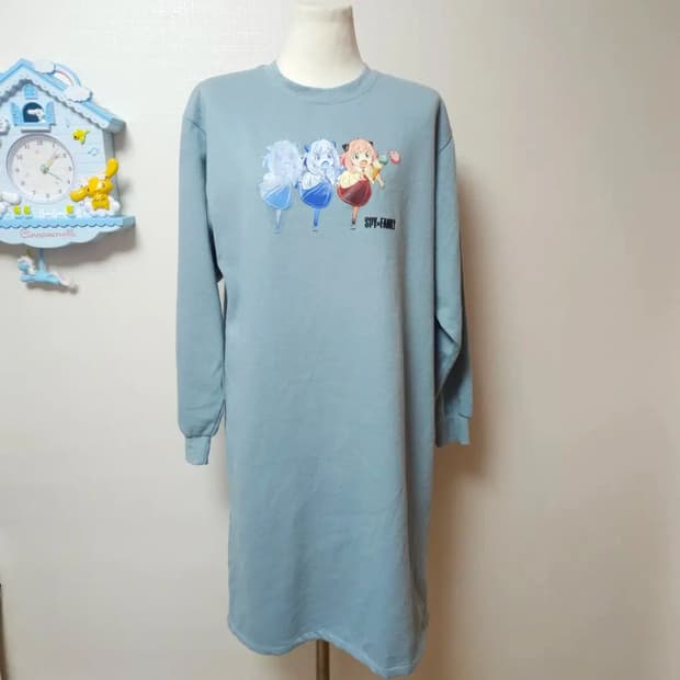 스파이패밀리 아냐 기모 롱원피스