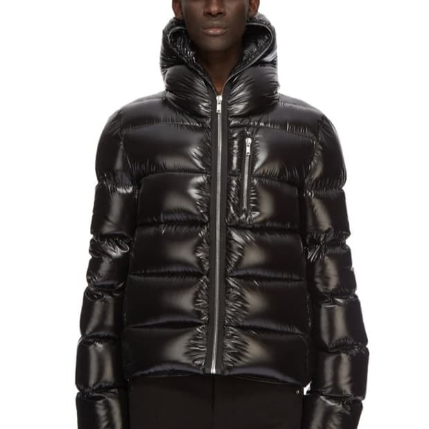 릭오웬스 김프 씰 패딩 24FW 포터빌 구스 다운 블랙 푸퍼 자켓 봄버