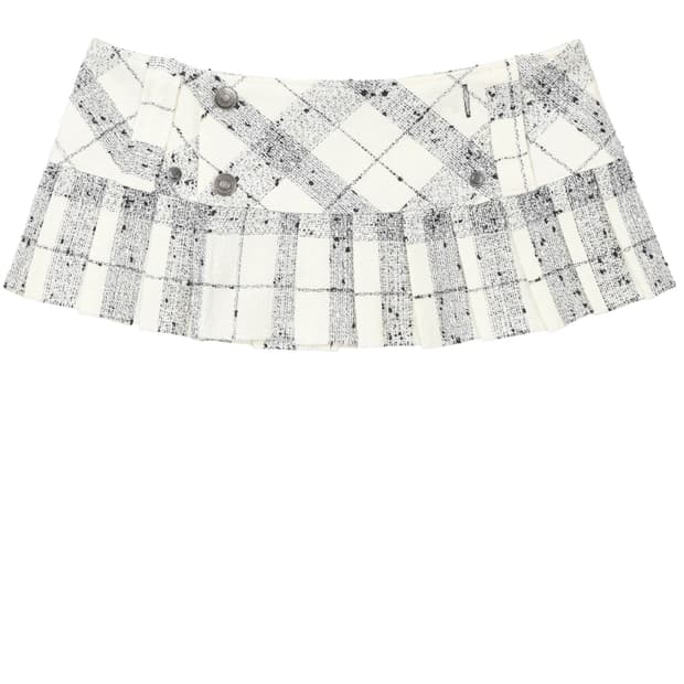 bonnae 본네
마이크로 미니 플리츠 스커트 (아이보리 3사이즈)