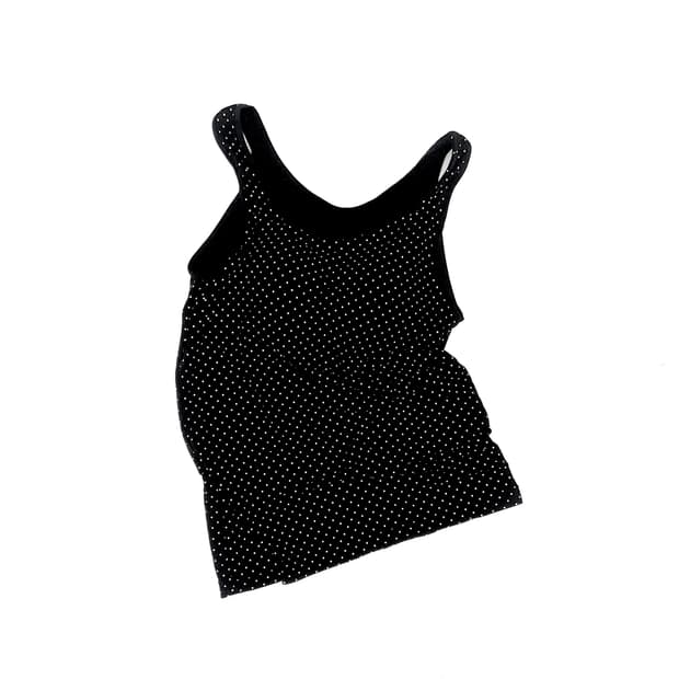 Dot sleeveless 