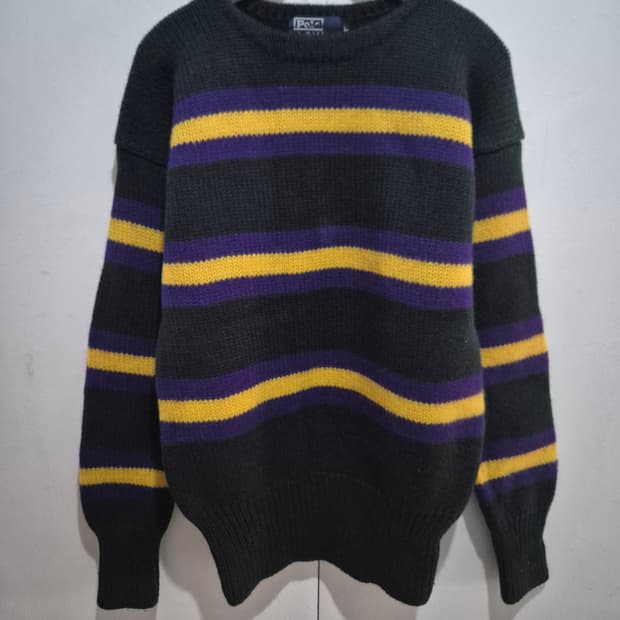 폴로 90's 올드스쿨 니트