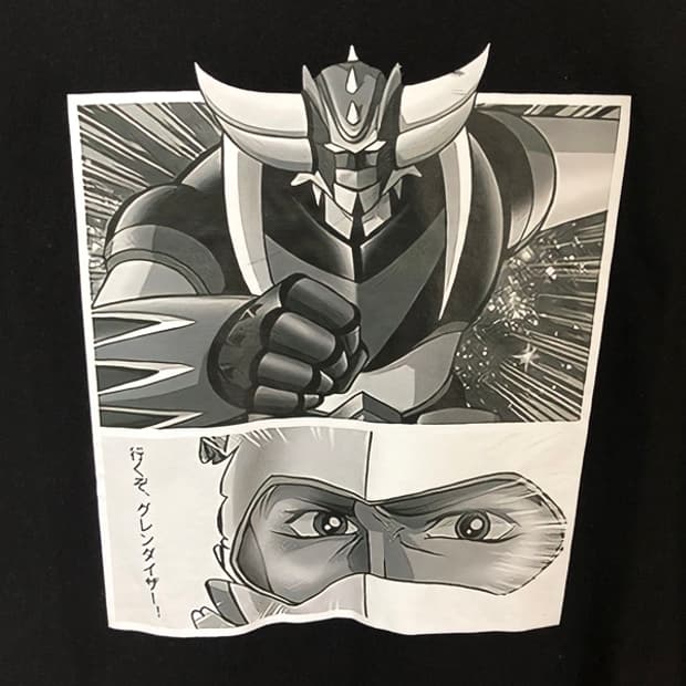 UFO 로보 그랜다이저&파일럿 듀크프리드 티셔츠 2XL