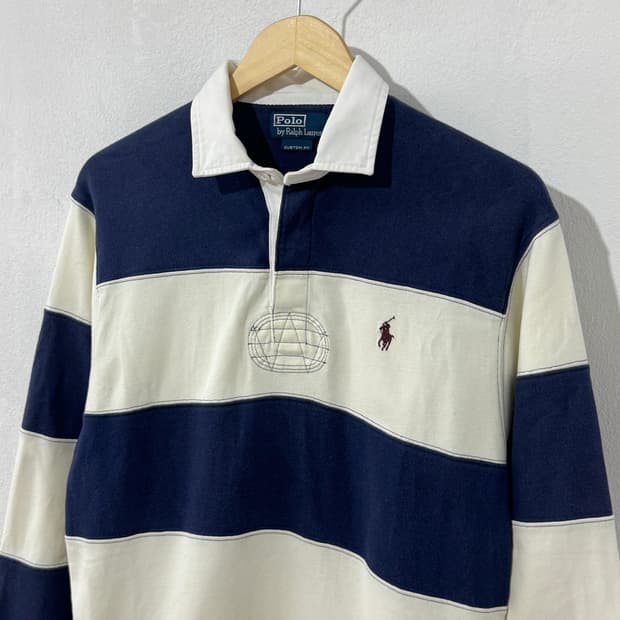 폴로 네이비 럭비티