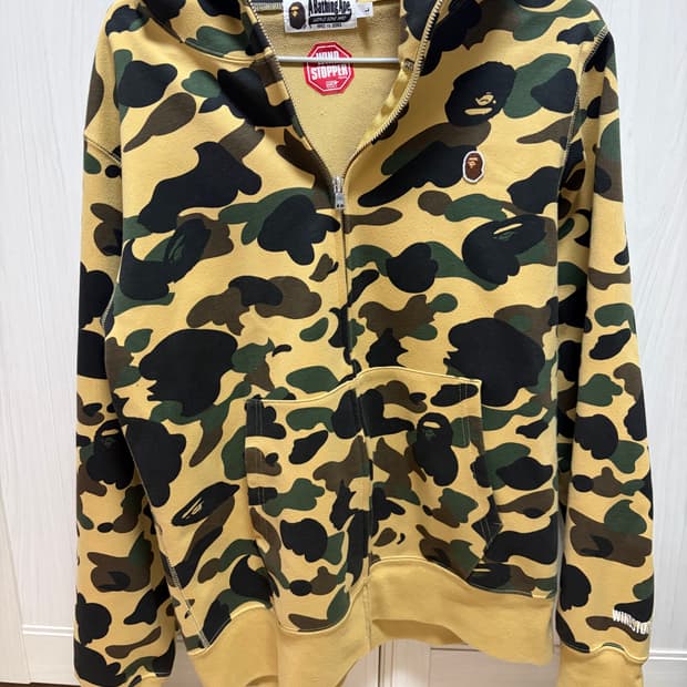 베이프 후드집업