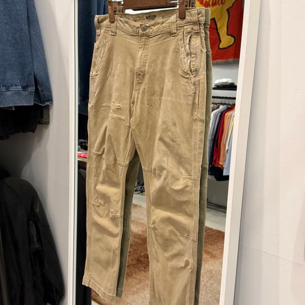 Carhartt 칼하트 디스트로이드 빈티지 워크 팬츠 (34inch)