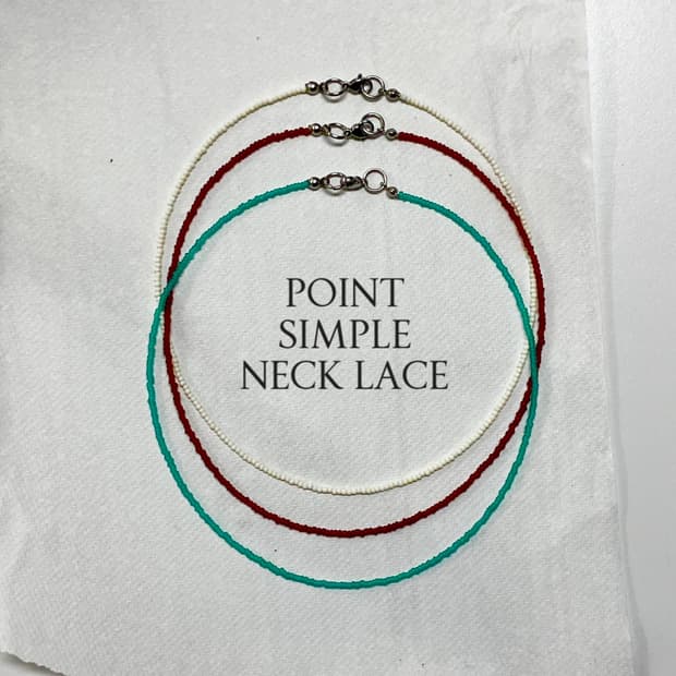 [현재]핸드메이드 목걸이