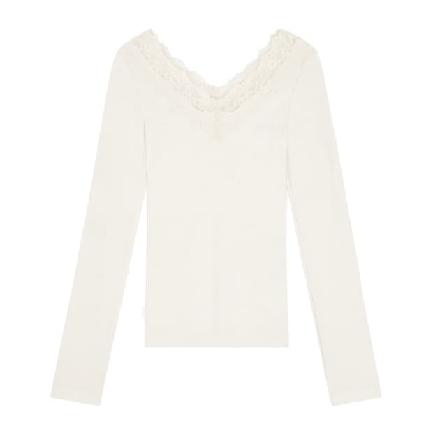 클리시어 크림도넛 롱슬리브 크림버터