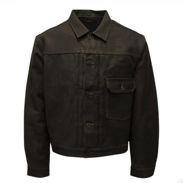 캐피탈 센츄리 데님 No.9 1st 자켓 블랙 4사이즈