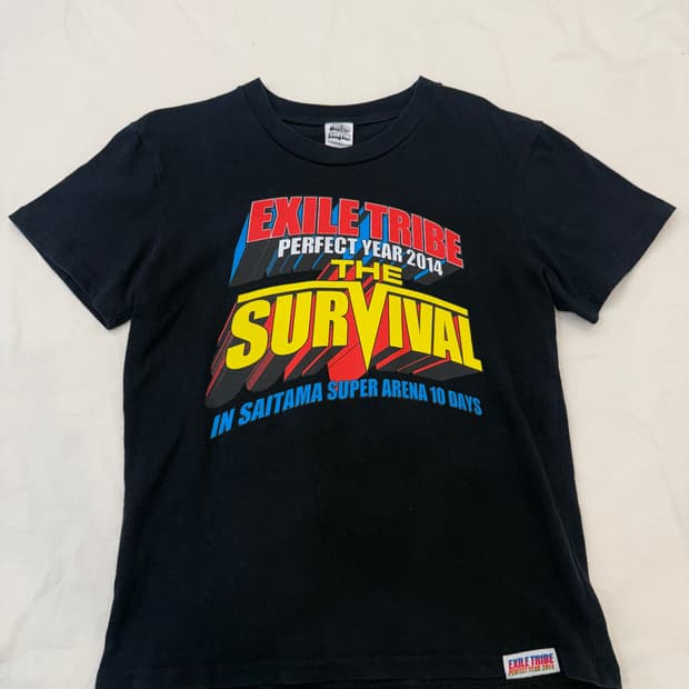  2014 THE SURVIVAL 투어 반팔 티셔츠