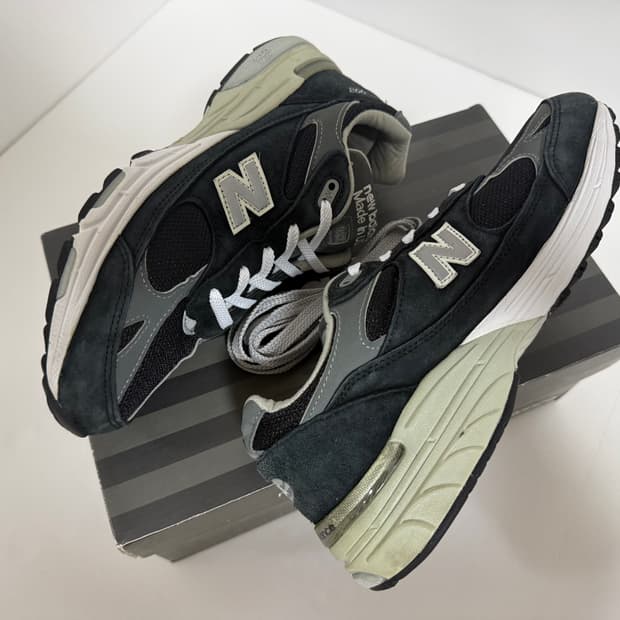 [W255] 뉴발란스 993 메이드인 USA B 블랙