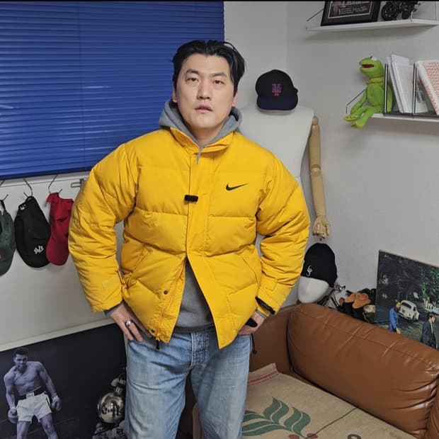 90S 나이키 덕다운 자켓 오리털 패딩 점퍼 95 N1250