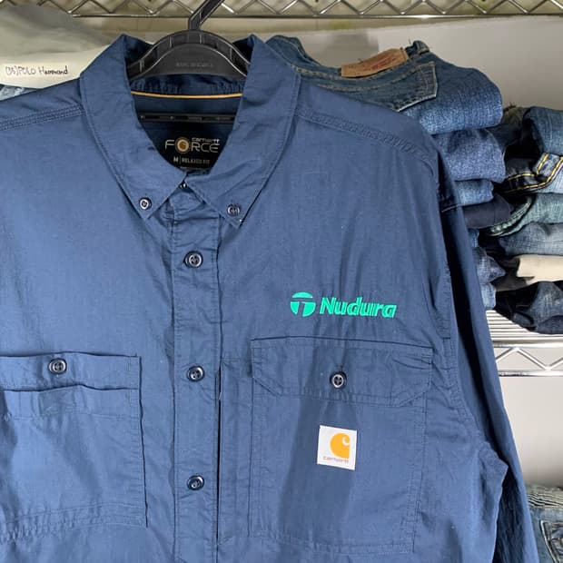 [M] 칼하트 포스 릴렉스드핏 쿨 워크셔츠