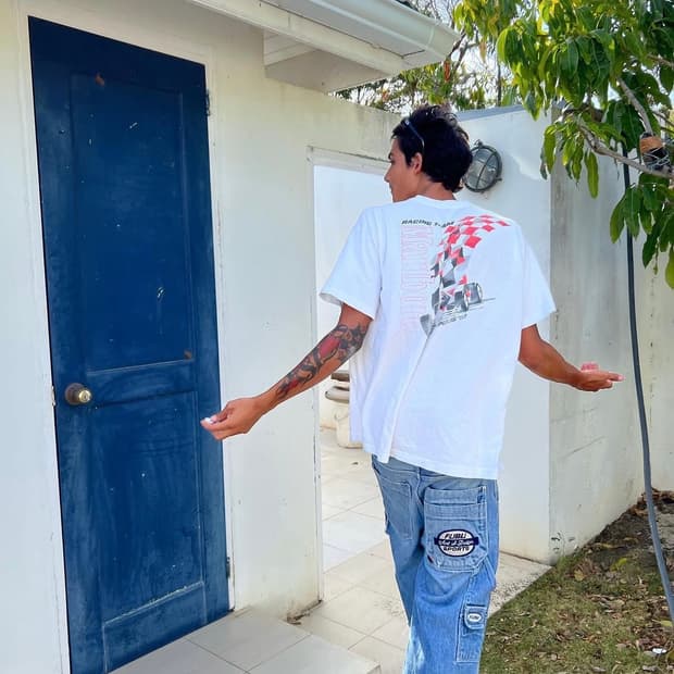 90s 빈티지 말보로 레이싱 티셔츠