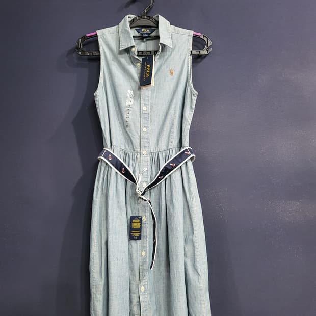 폴로 랄프로렌 데님 원피스(어린이)