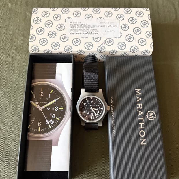 마라톤 제너럴 퍼포스 쿼츠 스위스 메이드