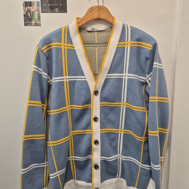 ZIO SONGZIO의 체크 가디건 100
사이즈