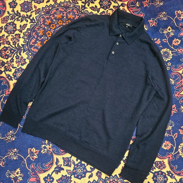 알레그리(allegri) in 밀라노 카라넥 네이비 니트 L size