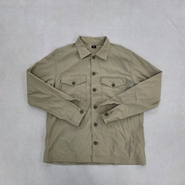 [M] 유니클로 캐주얼 듀얼포켓 긴팔 셔츠 1229J