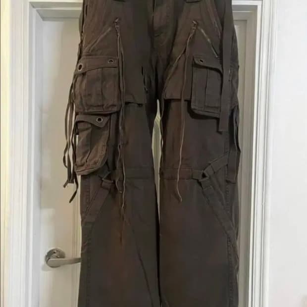 dohc일본빈티지카고팬츠큐빈티지와이즈걸파우닝도치펑크