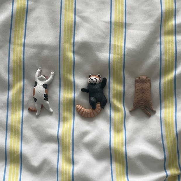 일본 나른한 동물 피규어 가챠