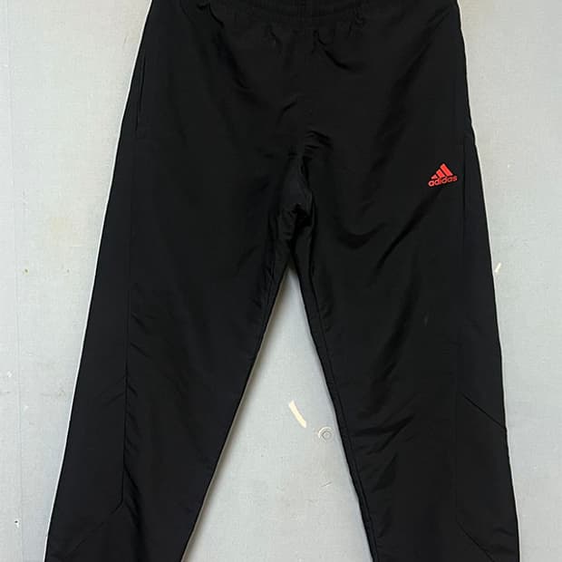 아디다스 제팬 남자 패딩 트랙팬츠 우븐 겨울 스트링 L 32
