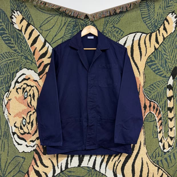 70s 빈티지 프렌치 워크 자켓 (M)  