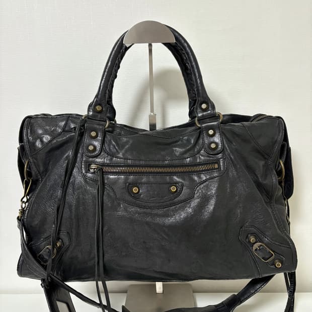 발렌시아가 시티 모터백 미디움