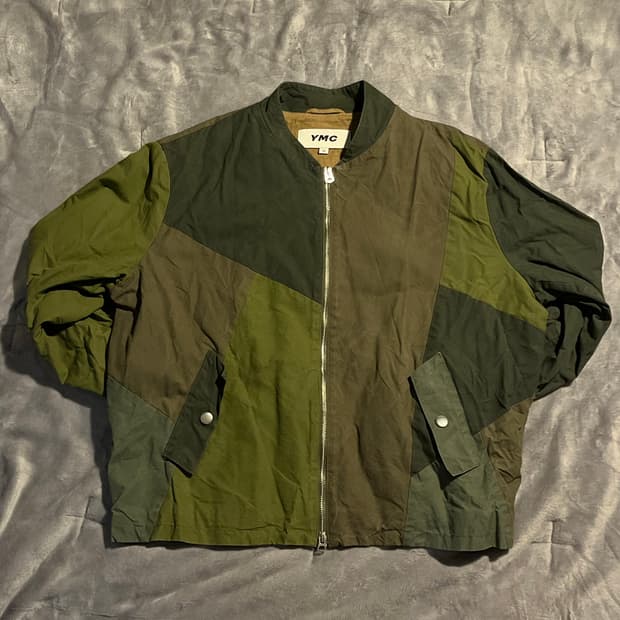 YMC 패치워크 봄버자켓
