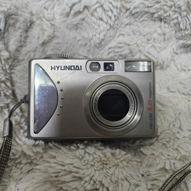 현대(HYUNDAI) HD-530 디지털 카메라 레트로 디카