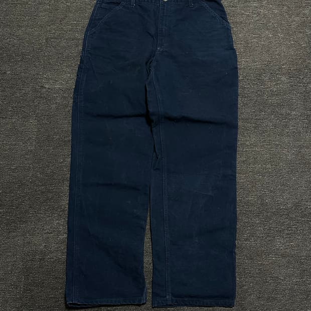 칼하트 싱글니 덕캔버스 워크팬츠 36x32