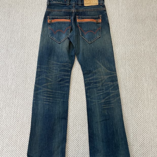 에드윈 XVS 허니콤 웨스턴 데님팬츠 