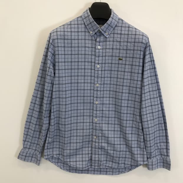 라코스테 레귤러핏 체크셔츠 국내판 [M]