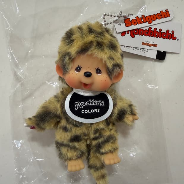 몬치치 레오파드 호피 키링