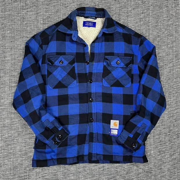 (XL) 칼하트 고샤 라스벳 체크 아우터셔츠