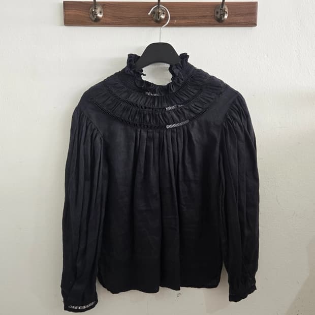 이자벨마랑 린넨 블라우스