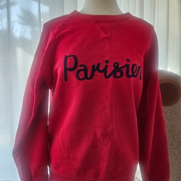 메종키츠네 파리지앵 맨투맨 