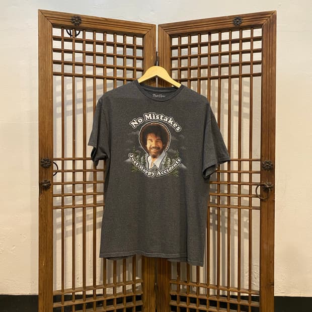 화가 “BOB ROSS” 티셔츠