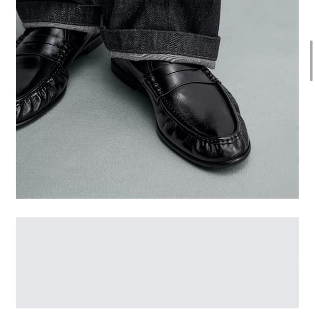 zara 더로우맛 로퍼 42사이즈