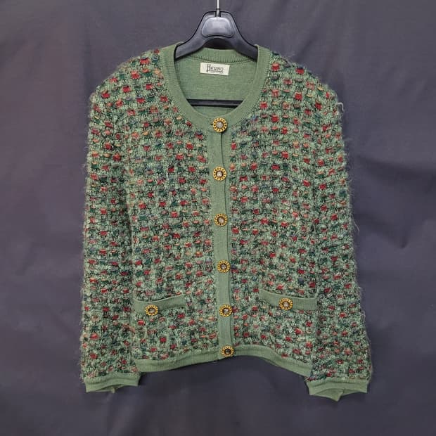 HERNO 에르노 빈티지 니트 가디건 자켓