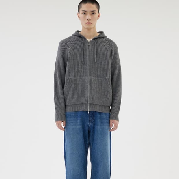 애프터프레이 컴포트 후디 니트