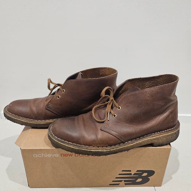 클락스 데저트부츠 비즈왁스/8.5