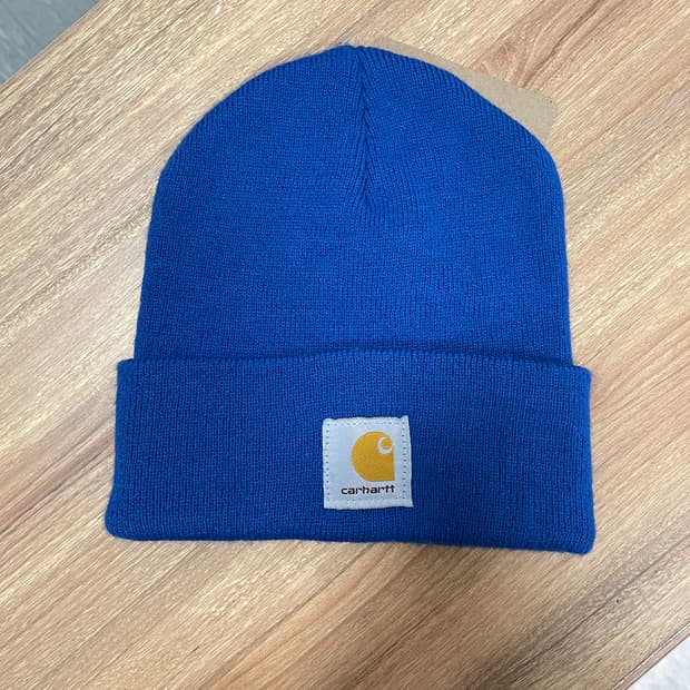 칼하트 블루 비니