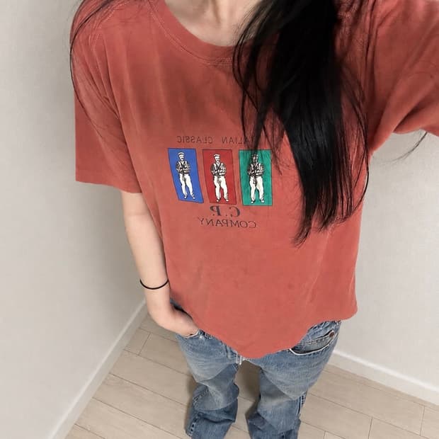 90s C.P company 빈티지 반팔 씨피컴퍼니 
